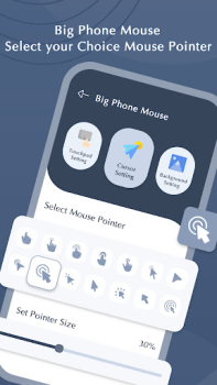 Download Big Phone Mouse - Big Cursor Alat untuk Android tangkapan layar 4