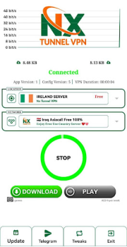 Download Nx Tunnel Vpn Alat untuk Android tangkapan layar 2