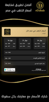 Download eDahab - أسعار الذهب والعملات Keuangan untuk Android tangkapan layar 5