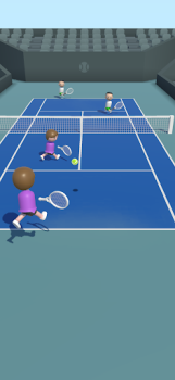 Download Twin Tennis Game olahraga untuk Android tangkapan layar 2