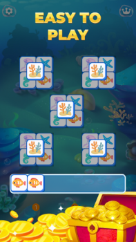 Download Ocean Match: Earn Coins Permainan kasual untuk Android tangkapan layar 2