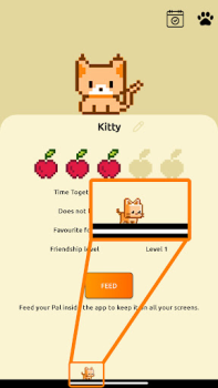 Download Pixel Pals - Nav bar pets Simulator untuk Android tangkapan layar 2