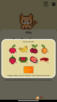 Download Pixel Pals - Nav bar pets Simulator untuk Android tangkapan layar 3
