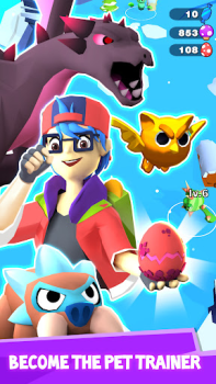 Download Monster Pocket: Run & Building Arkade untuk Android tangkapan layar 2