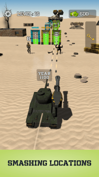 Download Tank N Run: Modern Army Race Arkade untuk Android tangkapan layar 4