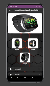 Download Hoco Y3 Smart Watch App Guide Alat untuk Android tangkapan layar 5