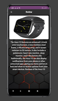 Download Hoco Y3 Smart Watch App Guide Alat untuk Android tangkapan layar 6