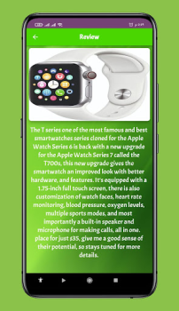 Download T700s Smart Watch guide Alat untuk Android tangkapan layar 3