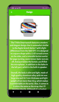 Download T700s Smart Watch guide Alat untuk Android tangkapan layar 4