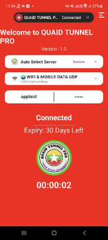 Download QUAID TUNNEL PRO Alat untuk Android tangkapan layar 3
