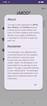 Download zMOD² - Theme & Font Installer Alat untuk Android tangkapan layar 2