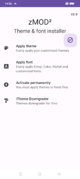 Download zMOD² - Theme & Font Installer Alat untuk Android tangkapan layar 5