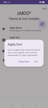 Download zMOD² - Theme & Font Installer Alat untuk Android tangkapan layar 7