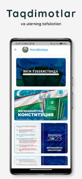 Download Yangi Konstitutsiya 2023 Buku dan Referensi untuk Android tangkapan layar 2