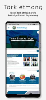 Download Yangi Konstitutsiya 2023 Buku dan Referensi untuk Android tangkapan layar 3