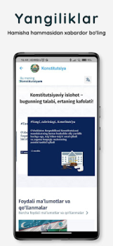Download Yangi Konstitutsiya 2023 Buku dan Referensi untuk Android tangkapan layar 4