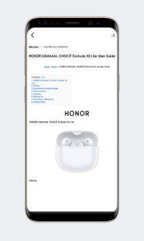 Download Honor Earbuds X3 Lite Guide Alat untuk Android tangkapan layar 7