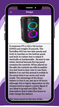 Download jbl partybox 300 guide Pendidikan untuk Android tangkapan layar 4