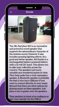 Download jbl partybox 300 guide Pendidikan untuk Android tangkapan layar 5