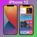 Download  iphone 12 pro max launcher