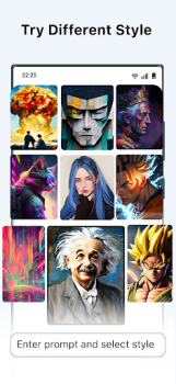 Download ThrillingMidjourney: text2pic Seni dan Desain untuk Android tangkapan layar 4