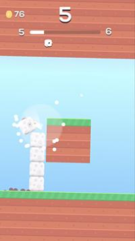 Download Square Bird - Flappy Chicken Permainan kasual untuk Android tangkapan layar 2
