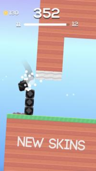 Download Square Bird - Flappy Chicken Permainan kasual untuk Android tangkapan layar 5