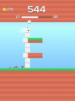 Download Square Bird - Flappy Chicken Permainan kasual untuk Android tangkapan layar 6