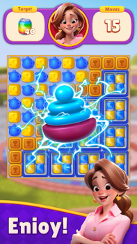 Download Dream Mania - Match 3 Games Teka-teki untuk Android tangkapan layar 2