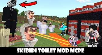 Download Skibidi Toilet Mod Minecraft Hiburan untuk Android tangkapan layar 2