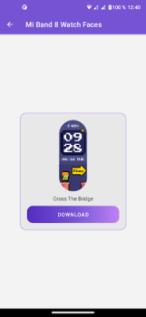 Download Xiaomi Mi Band 8 Watch Faces Personalisasi untuk Android tangkapan layar 3