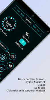 Download Jarvis Scifi: Epic Launcher Personalisasi untuk Android tangkapan layar 2