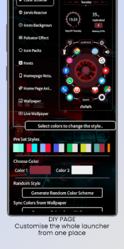 Download Jarvis Scifi: Epic Launcher Personalisasi untuk Android tangkapan layar 3