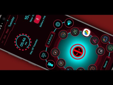 Download Jarvis Scifi: Epic Launcher Personalisasi untuk Android tangkapan layar 8