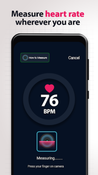 Download Heart Rate Monitor: Pulse Scan Obat untuk Android tangkapan layar 2