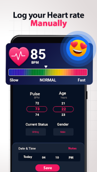 Download Heart Rate Monitor: Pulse Scan Obat untuk Android tangkapan layar 5