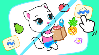 Download Talking Ginger Coloring Pendidikan untuk Android tangkapan layar 3