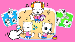 Download Talking Ginger Coloring Pendidikan untuk Android tangkapan layar 4