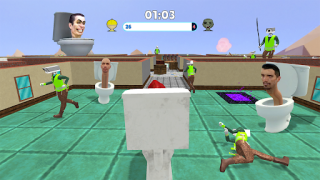 Download Camera Man vs Toilet Head TPS Game aksi untuk Android tangkapan layar 4