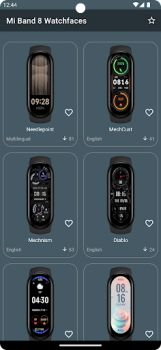 Download Mi Band 8 WatchFaces Personalisasi untuk Android tangkapan layar 2