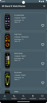 Download Mi Band 8 WatchFaces Personalisasi untuk Android tangkapan layar 4