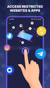 Download VPN - Fast Secure Proxy Alat untuk Android tangkapan layar 3