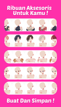 Download Anime Maker : Dress Up Anime Permainan kasual untuk Android tangkapan layar 5