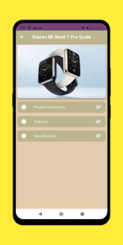 Download Xiaomi Mi Band 7 Pro Guide Alat untuk Android tangkapan layar 2