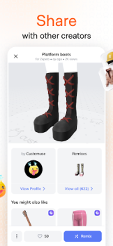 Download Customuse: Skins Maker Roblox Seni dan Desain untuk Android tangkapan layar 4