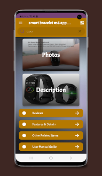Download Smart bracelet m4 guide Gaya hidup untuk Android tangkapan layar 2