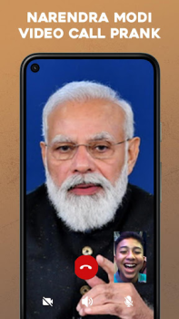 Download Narendra Modi Fake Call Hiburan untuk Android tangkapan layar 2