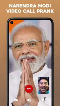 Download Narendra Modi Fake Call Hiburan untuk Android tangkapan layar 3