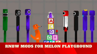 Download RNBW Mods for Melon Playground Hiburan untuk Android tangkapan layar 3