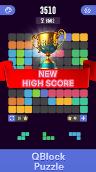 Download QBlock Puzzle : Brain Games Teka-teki untuk Android tangkapan layar 7